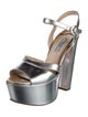 Prada Patent Leather Sandals