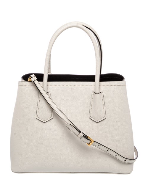 Prada Saffiano Leather Double Bag Medium