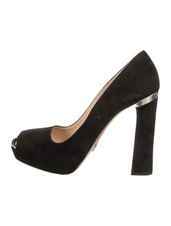 Prada Suede Pumps
