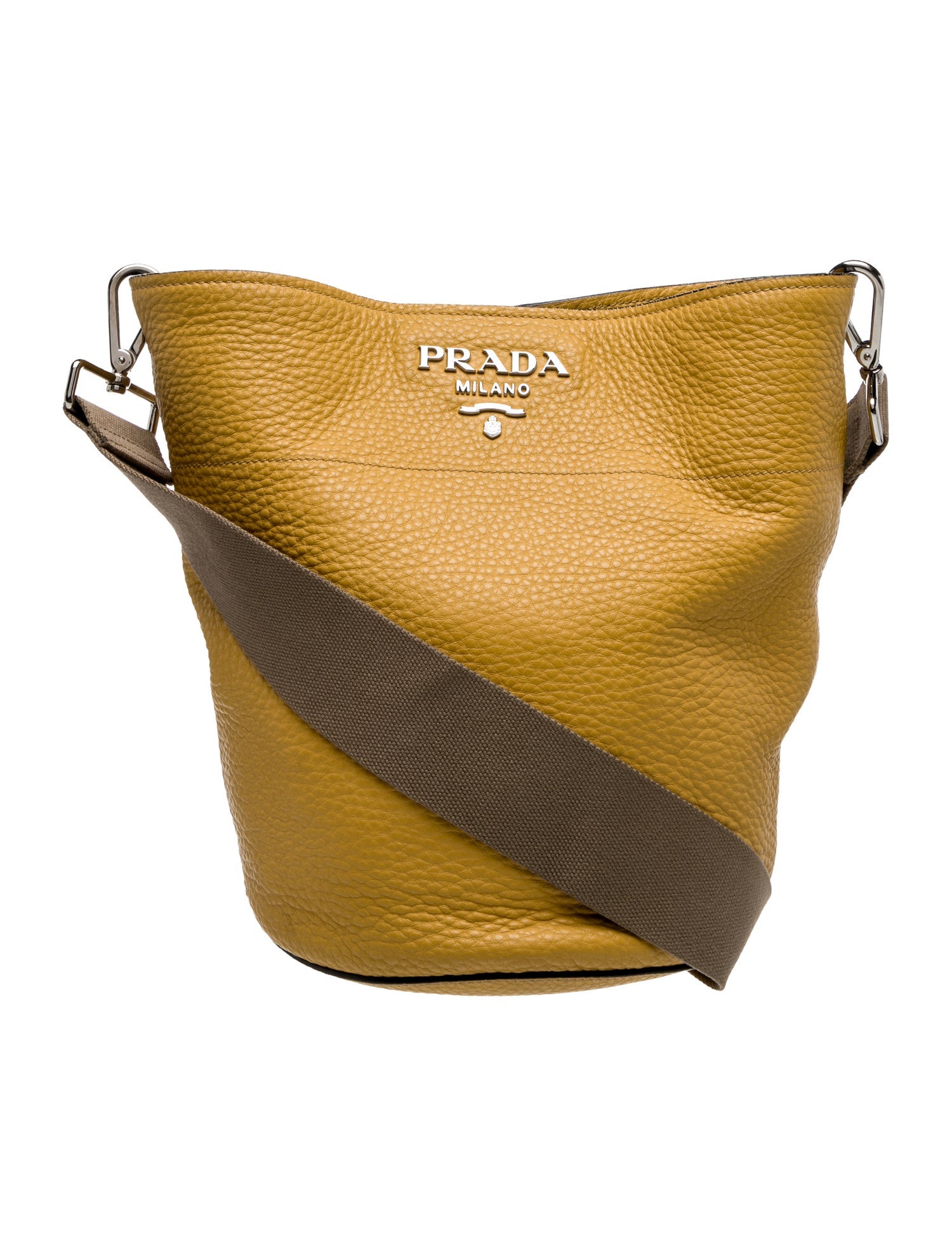 Prada Leather Bucket Bag