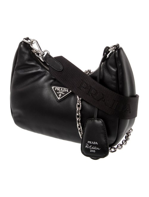 Prada Enameled Metal Triangle Re-Edition 2005