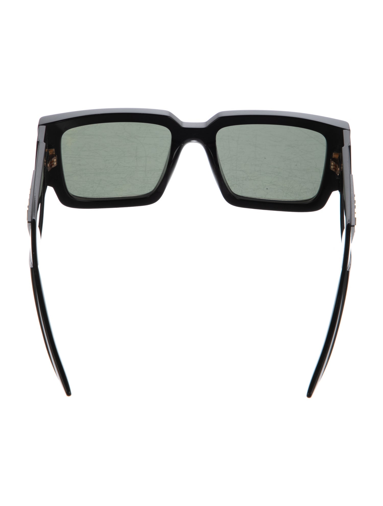 Prada Square Mirrored Sunglasses