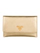 Prada Saffiano Lux Leather Wallet