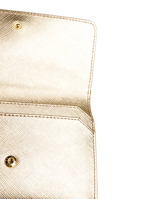 Prada Saffiano Lux Leather Wallet