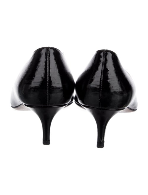 Prada Saffiano Leather Slingback Sandals