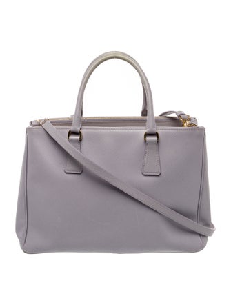 Prada Saffiano Leather Galleria Double Zip Medium