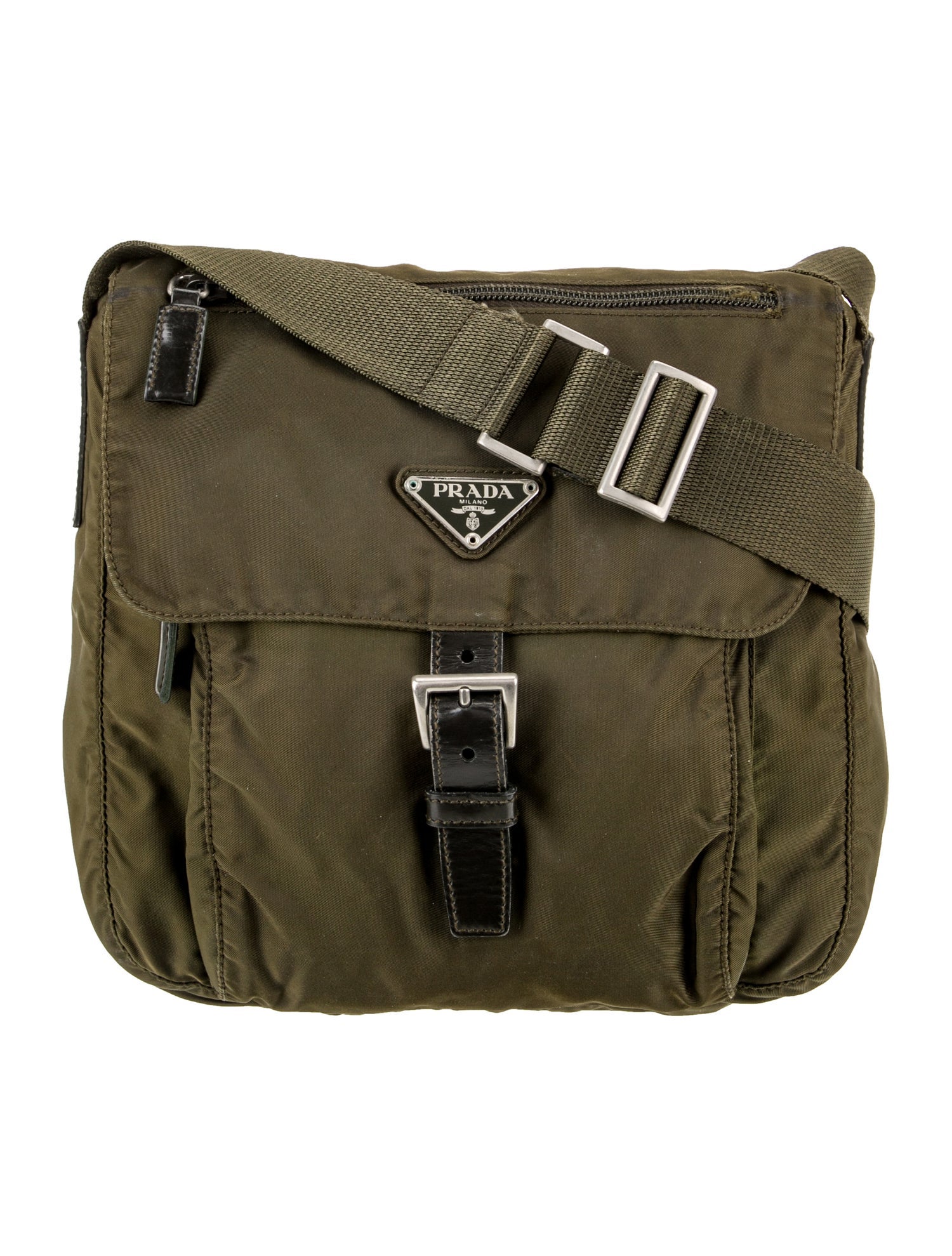 Prada Nylon Messenger Bag