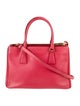 Prada Saffiano Leather Galleria Double Zip Small
