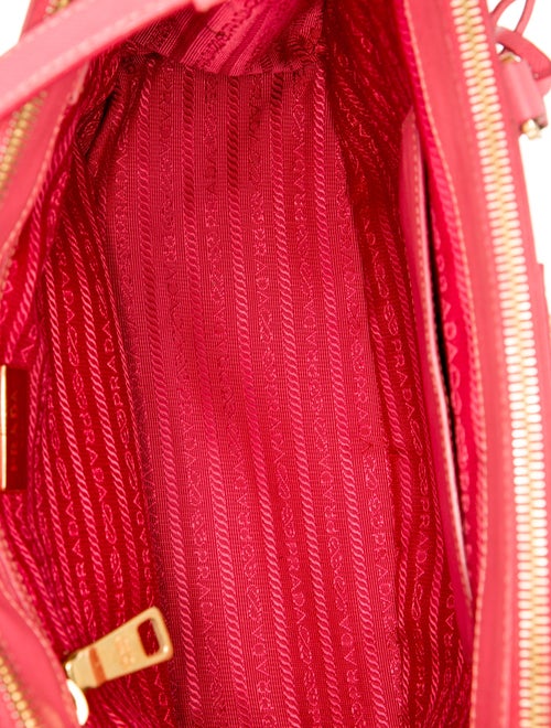 Prada Saffiano Leather Galleria Double Zip Small