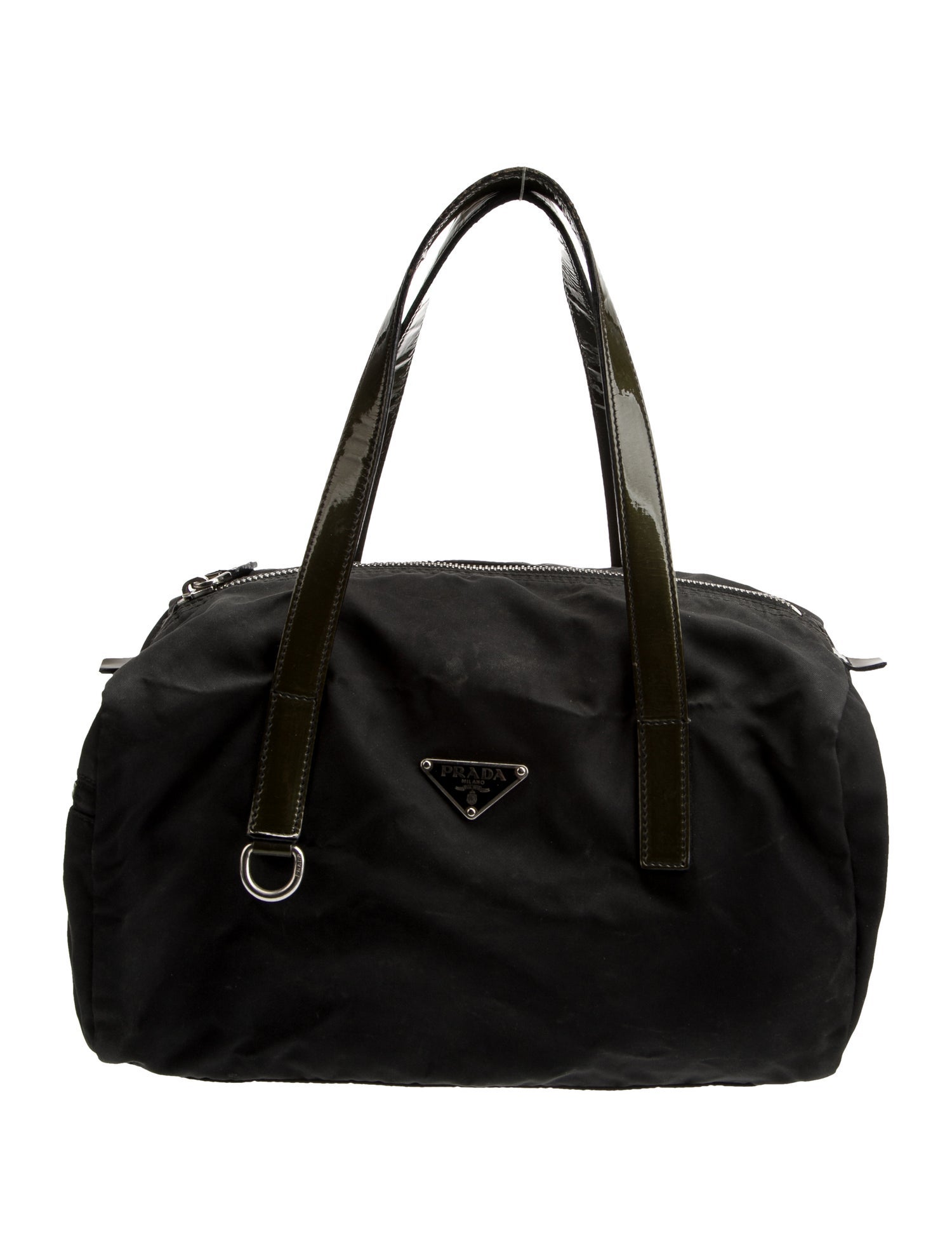 Prada Vela Nylon Top Handle Bag Vintage