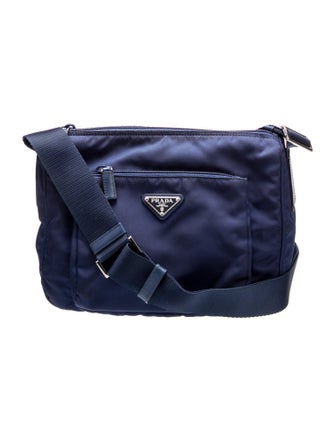 Prada Tessuto Nylon Messenger Bag