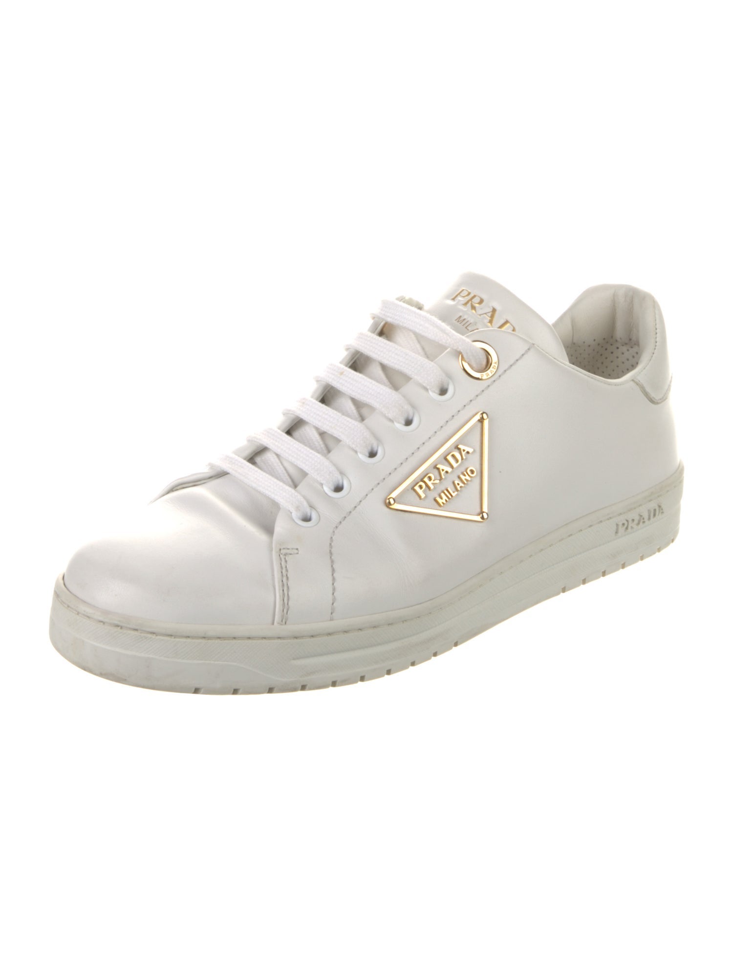 Prada Leather Sneakers
