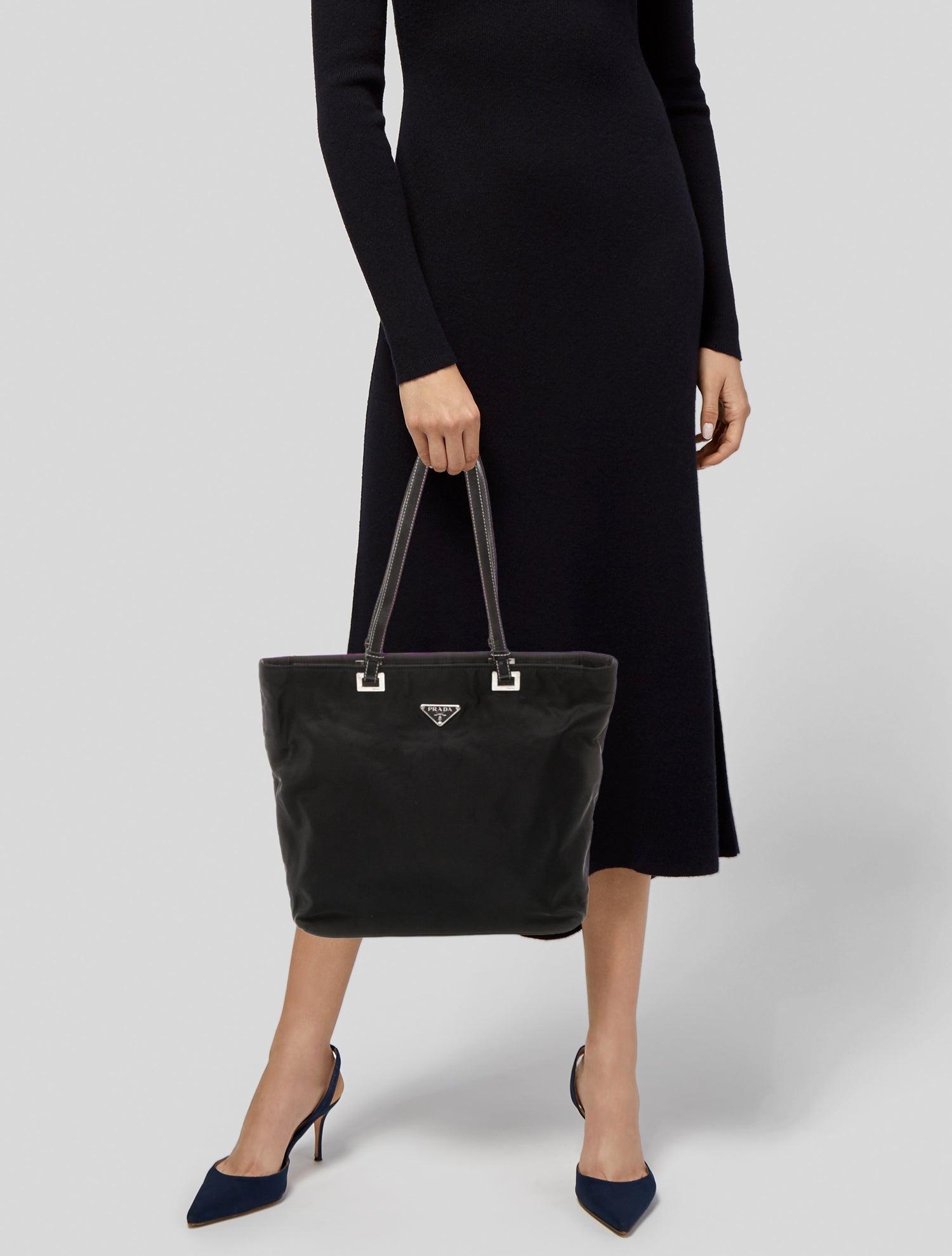 Prada Tessuto Nylon Shoulder Bag