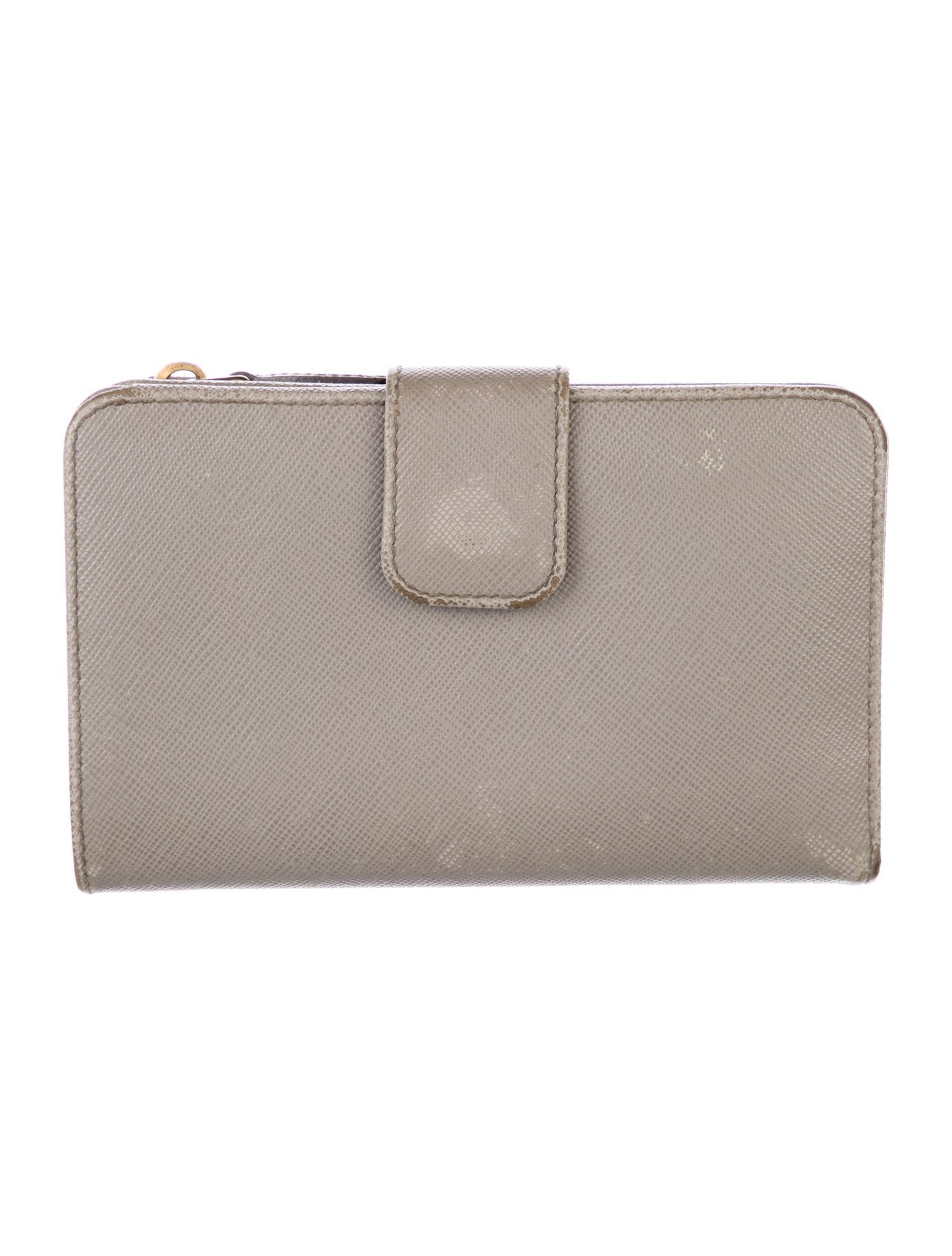 Prada Saffiano Lux Leather French Purse