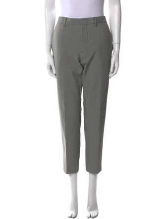 Prada Virgin Wool Straight Leg Pants