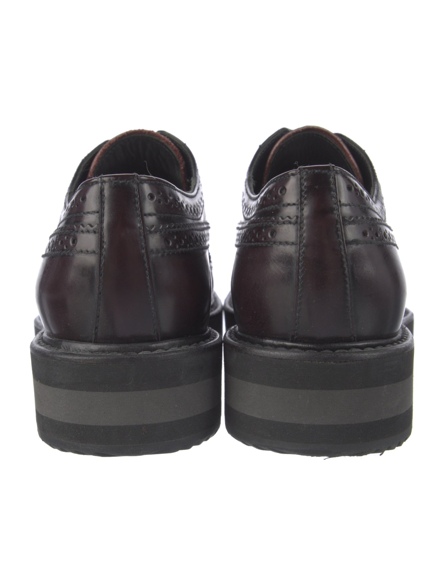 Prada Leather Oxfords