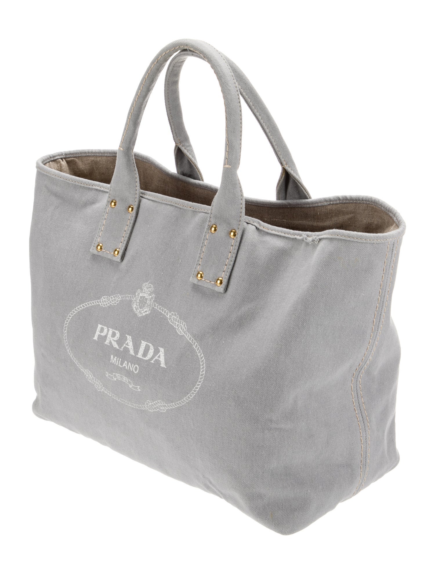 Prada Canvas Tote