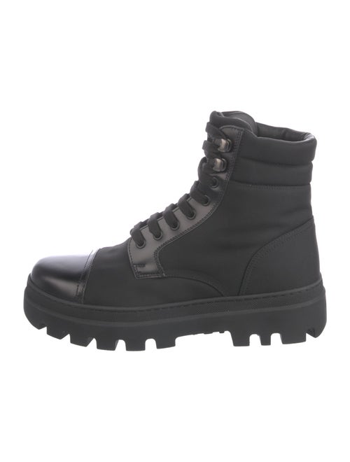 Prada Nylon Combat Boots