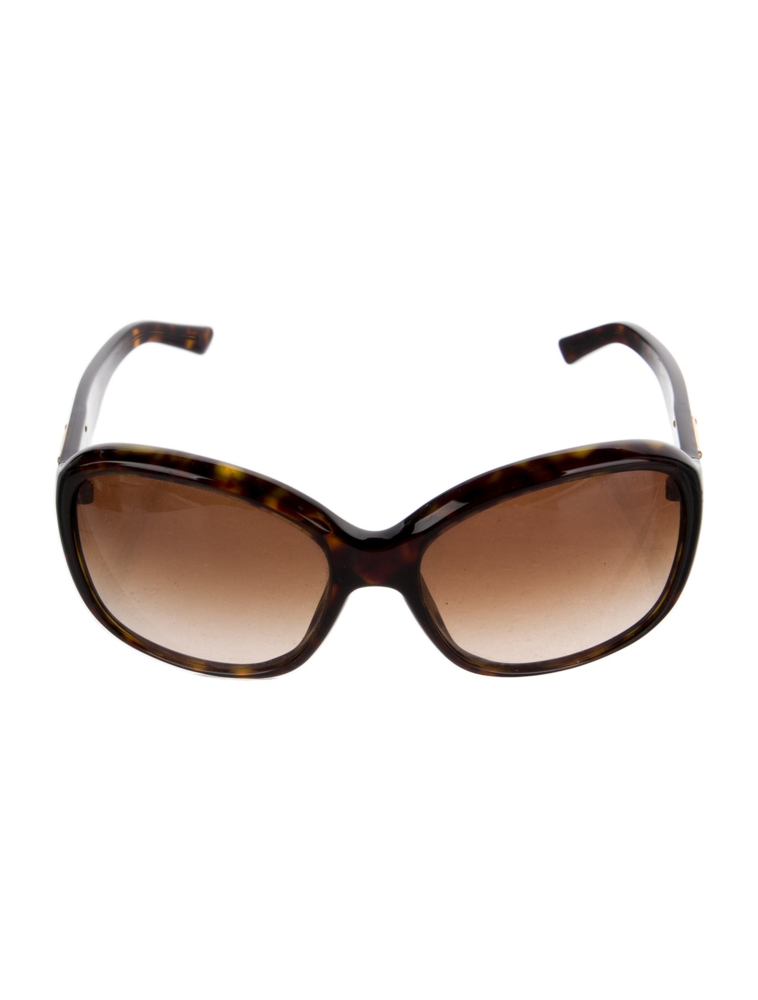 Prada Round Gradient Sunglasses