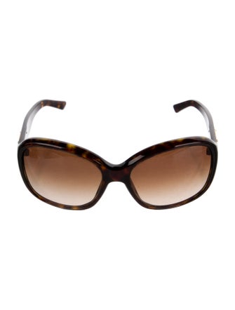 Prada Round Gradient Sunglasses