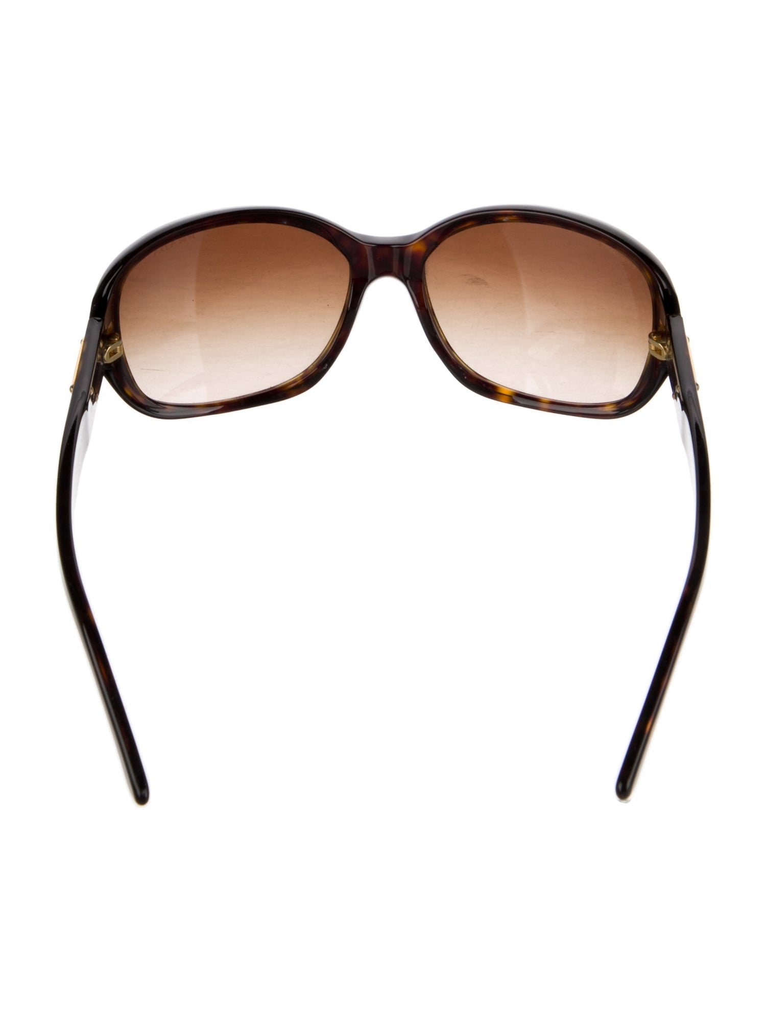 Prada Round Gradient Sunglasses