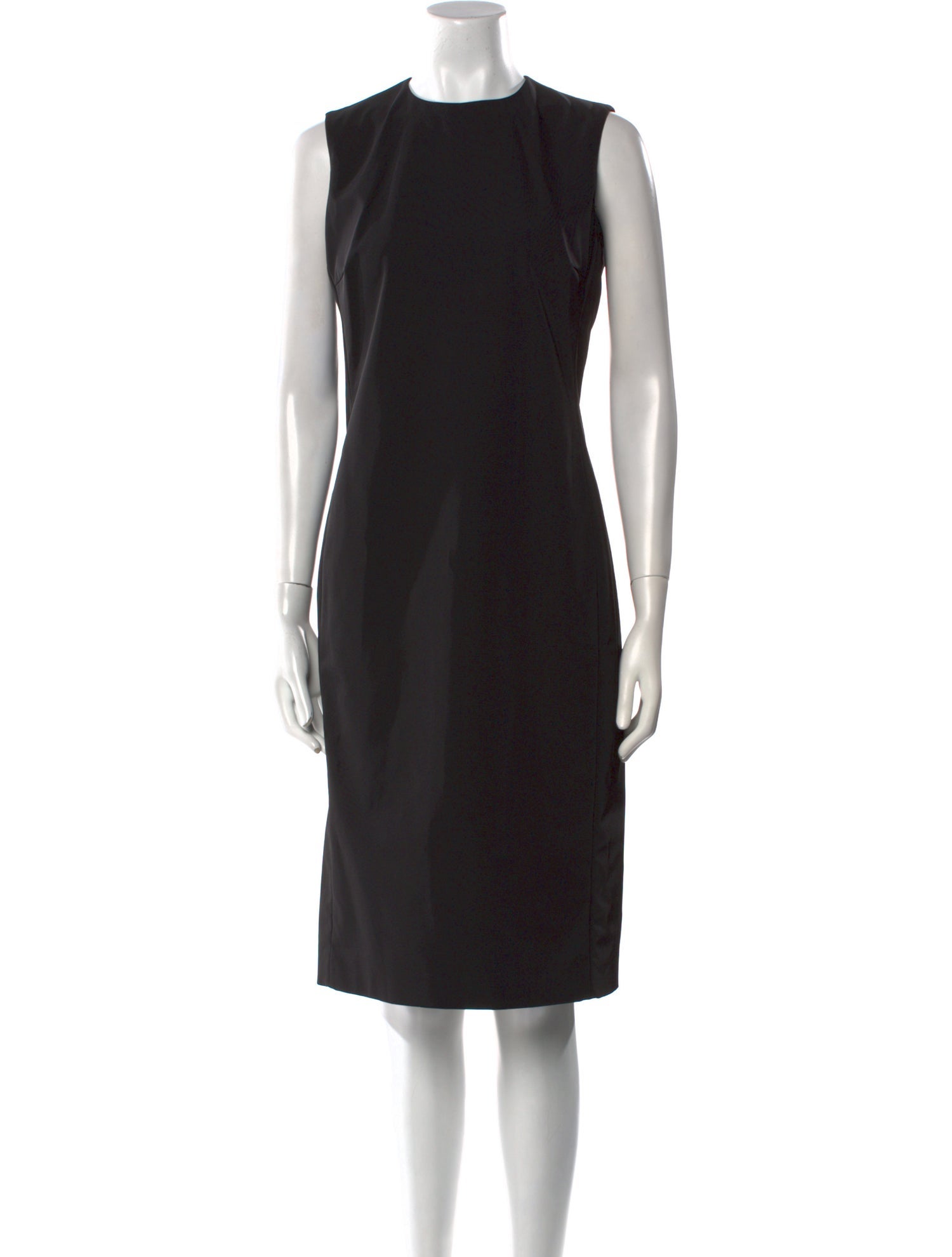 Prada Crew Neck Knee-Length Dress