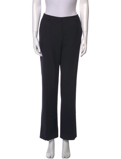Prada Virgin Wool Wide Leg Pants