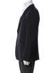 Prada Virgin Wool Embroidered Accent Blazer
