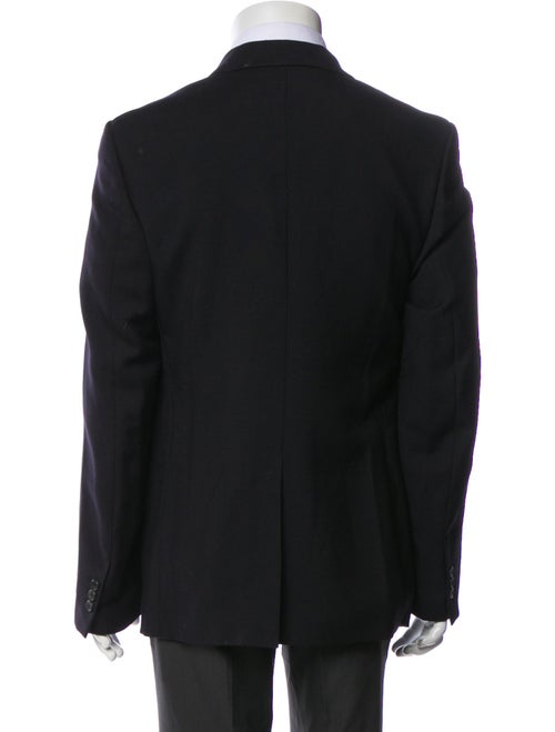 Prada Virgin Wool Embroidered Accent Blazer