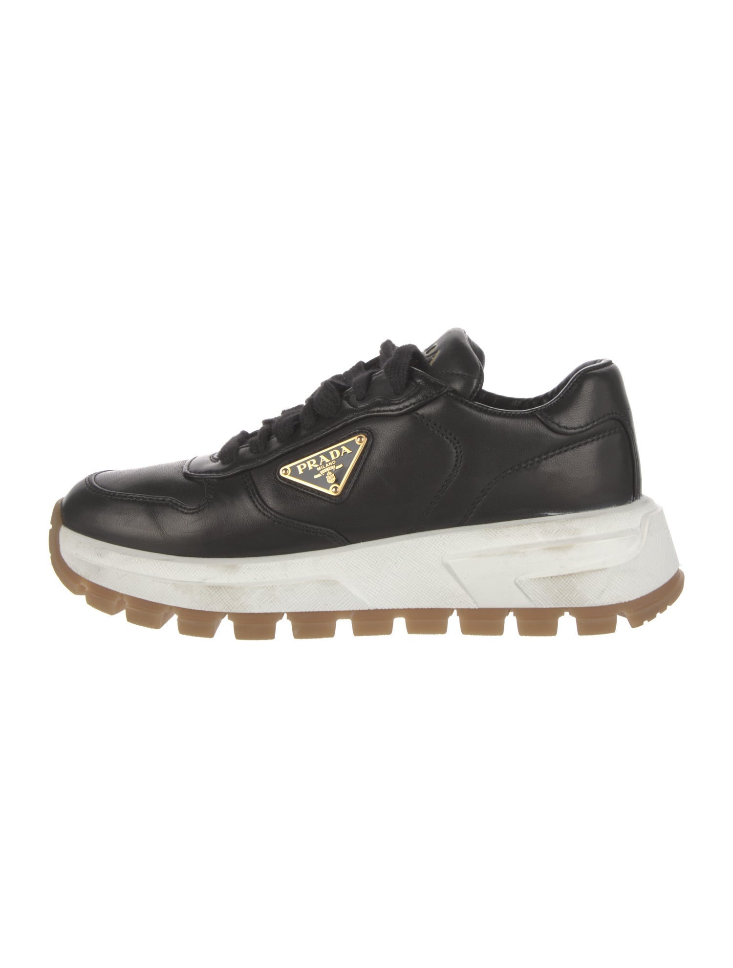 Prada Leather Sneakers