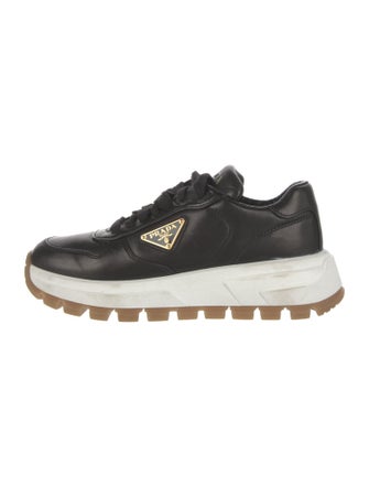 Prada Leather Sneakers