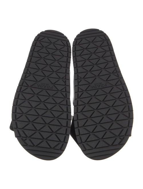 Prada Quilted Pattern Leather Slides w/ Tags