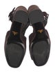 Prada Suede Slingback Sandals