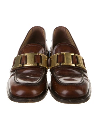 Prada Leather Loafers
