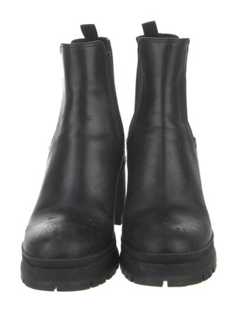 Prada Leather Chelsea Boots
