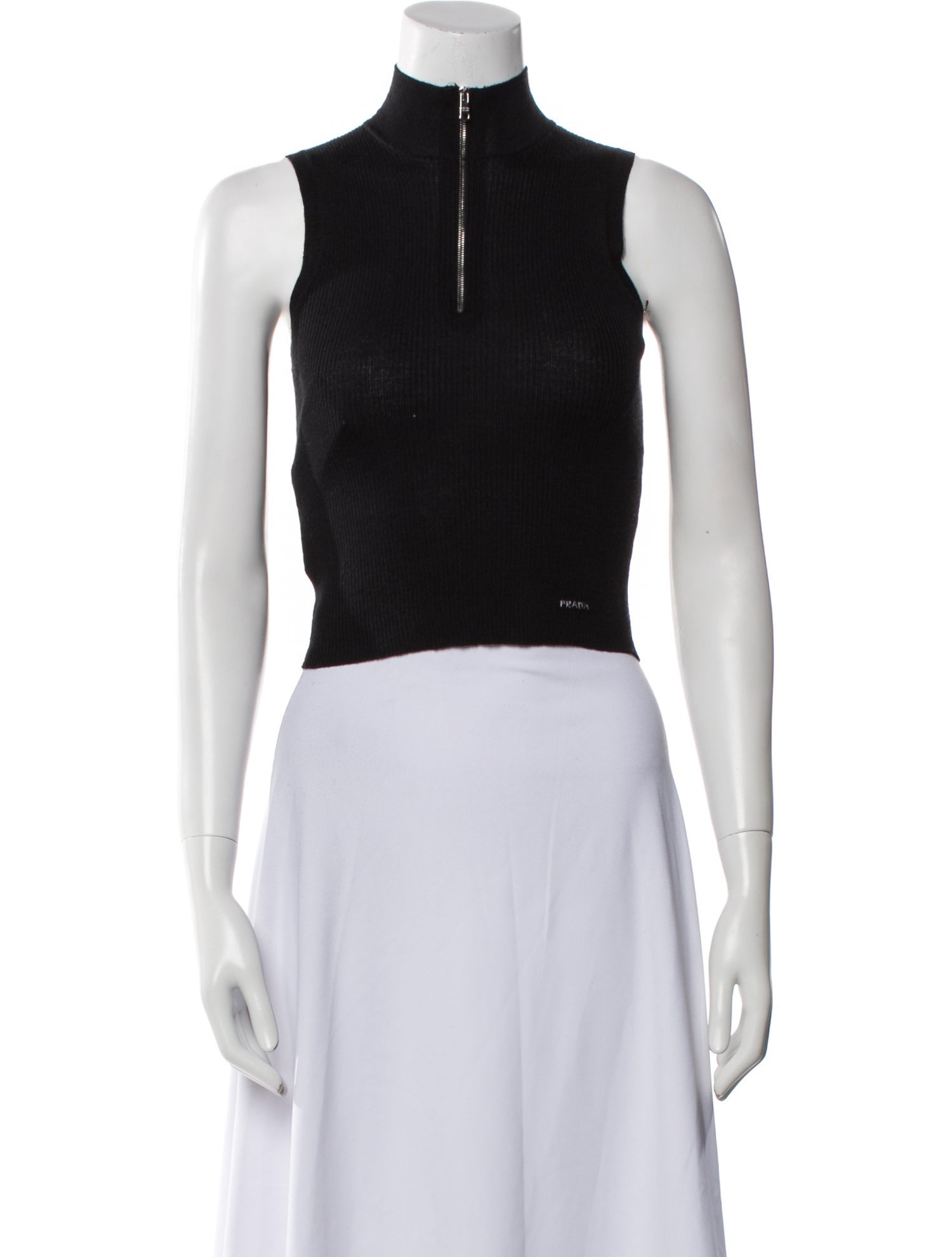 Prada 2019 Wool Crop Top