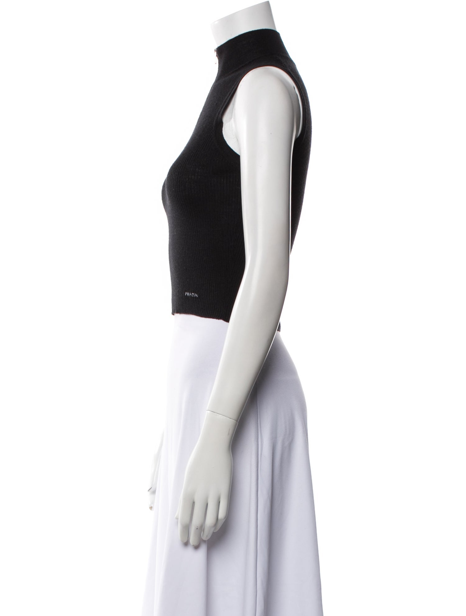 Prada 2019 Wool Crop Top