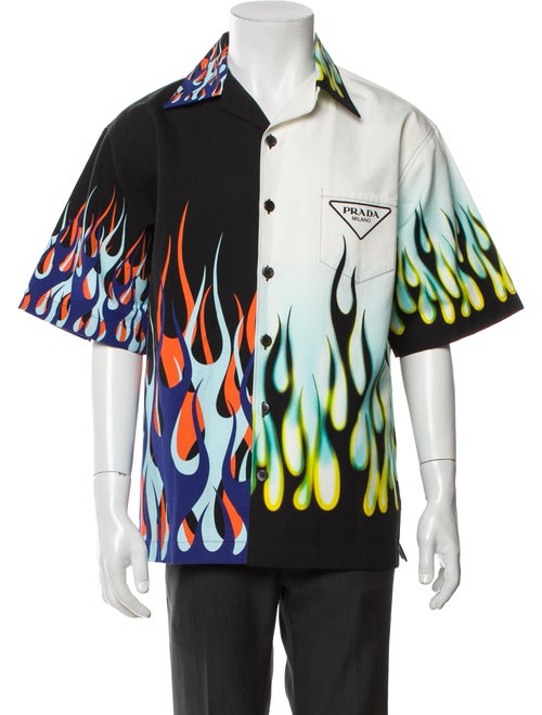 Prada 2021 Graphic Print Shirt