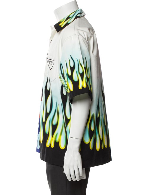 Prada 2021 Graphic Print Shirt