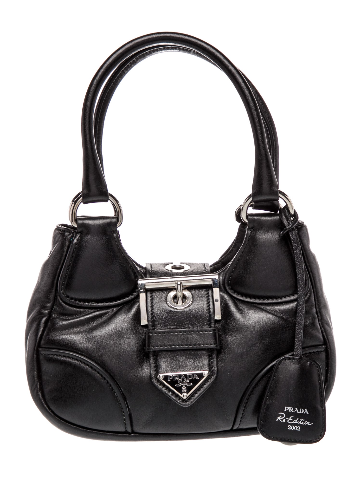 Prada Leather Padded Moon