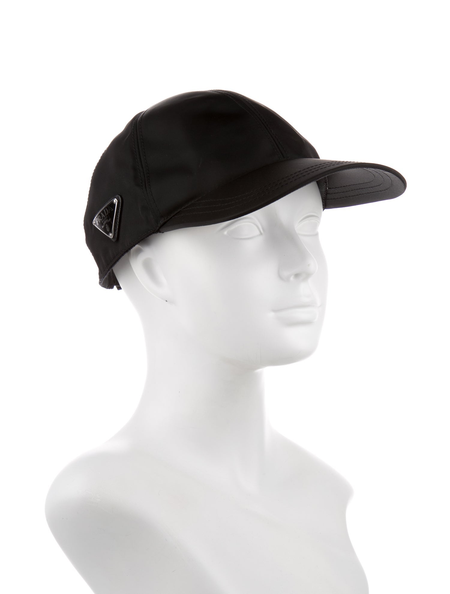 Prada Solid Nylon Baseball Cap