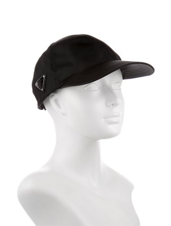 Prada Solid Nylon Baseball Cap