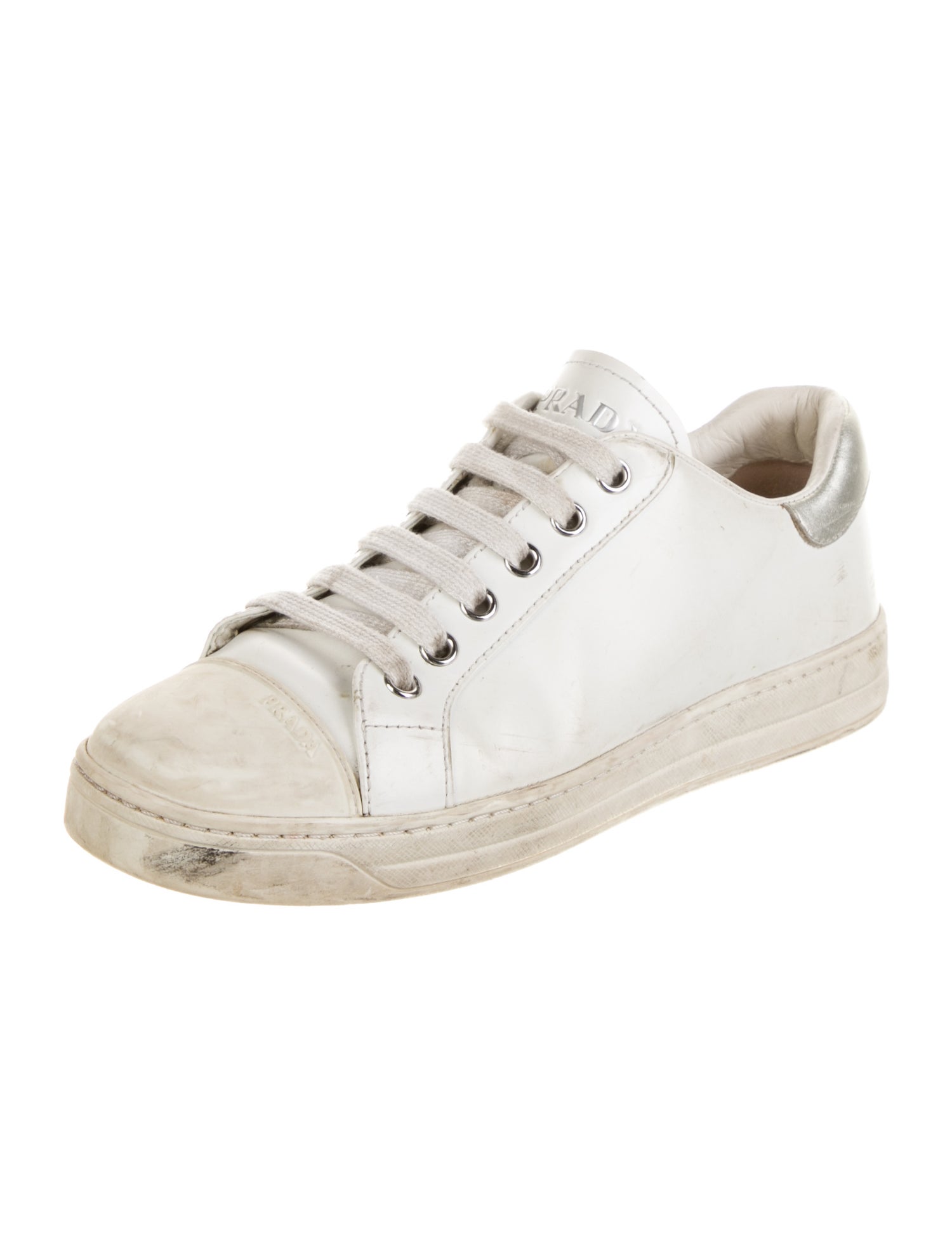 Prada Leather Sneakers