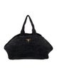 Prada Raffia Grass Shoulder Bag