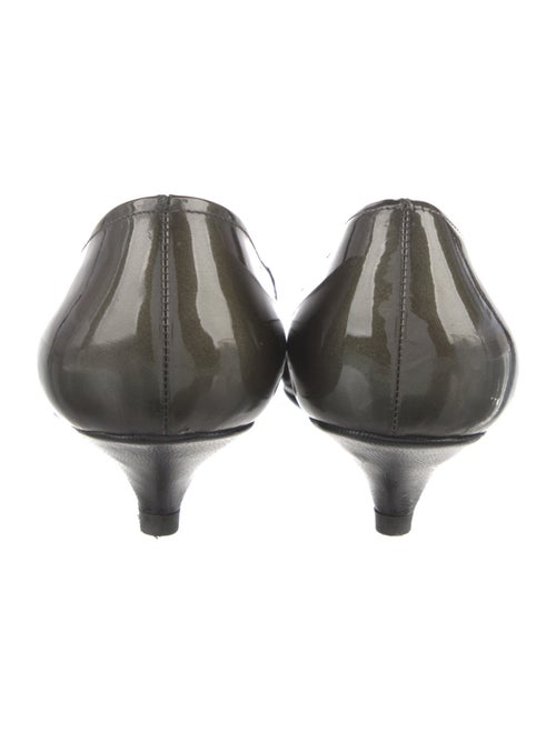 Prada Patent Leather Studded Accents Pumps