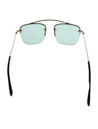 Prada Aviator Tinted Sunglasses