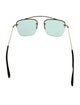 Prada Aviator Tinted Sunglasses
