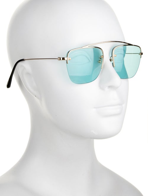 Prada Aviator Tinted Sunglasses