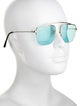Prada Aviator Tinted Sunglasses