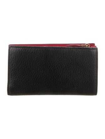 Prada Vitello Daino Leather Trifold Wallet